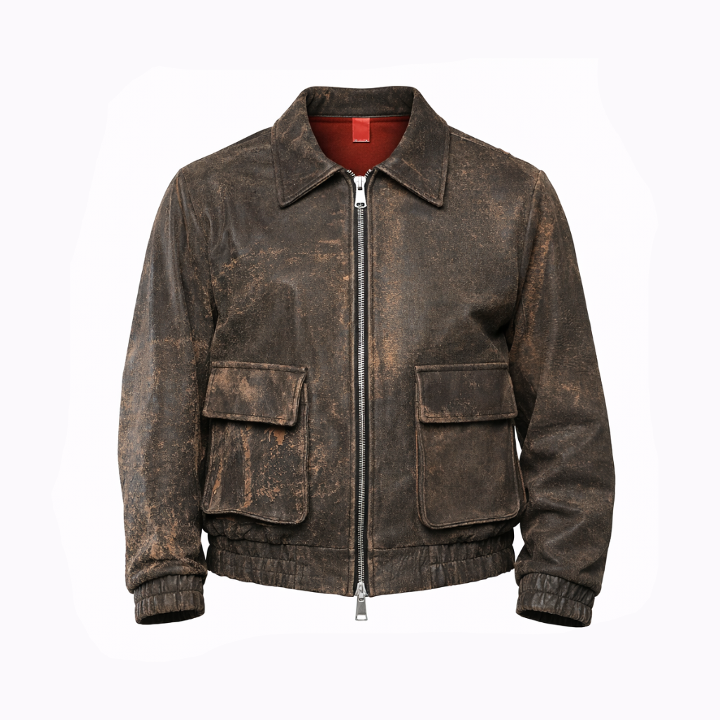 BLAZER COLLO CAMICIA MARRONE - lab22shop