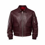 BOMBER COLLO CAMICIA TASCONI PRUGNA - lab22shop