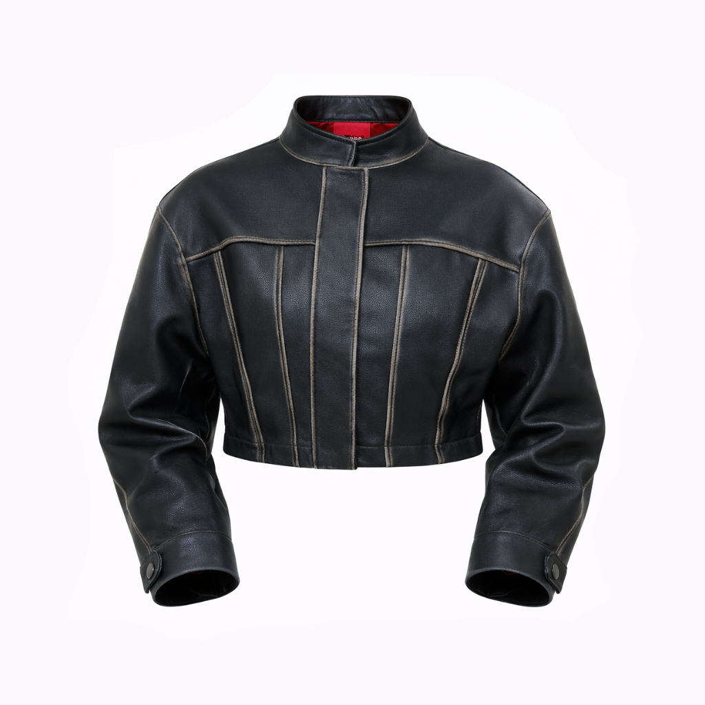 BLAZER TOP SPALLINA EFFETTO VINTAGE - lab22shop