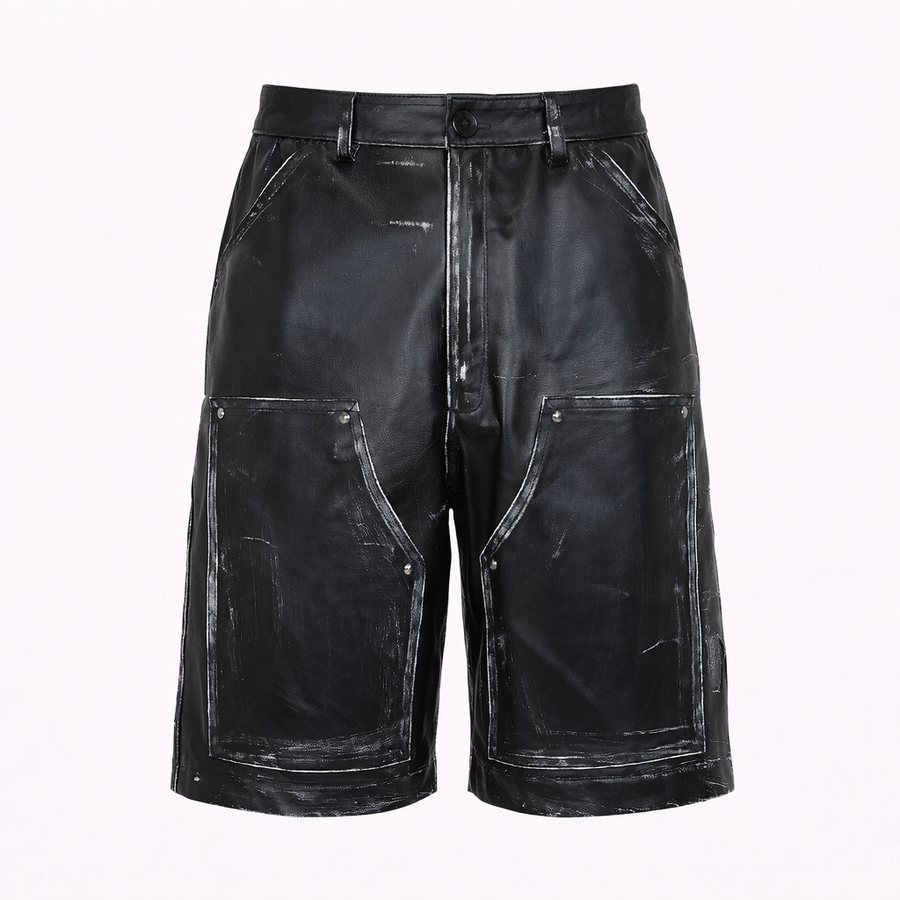 BERMUDA CARPENTER IN PELLE