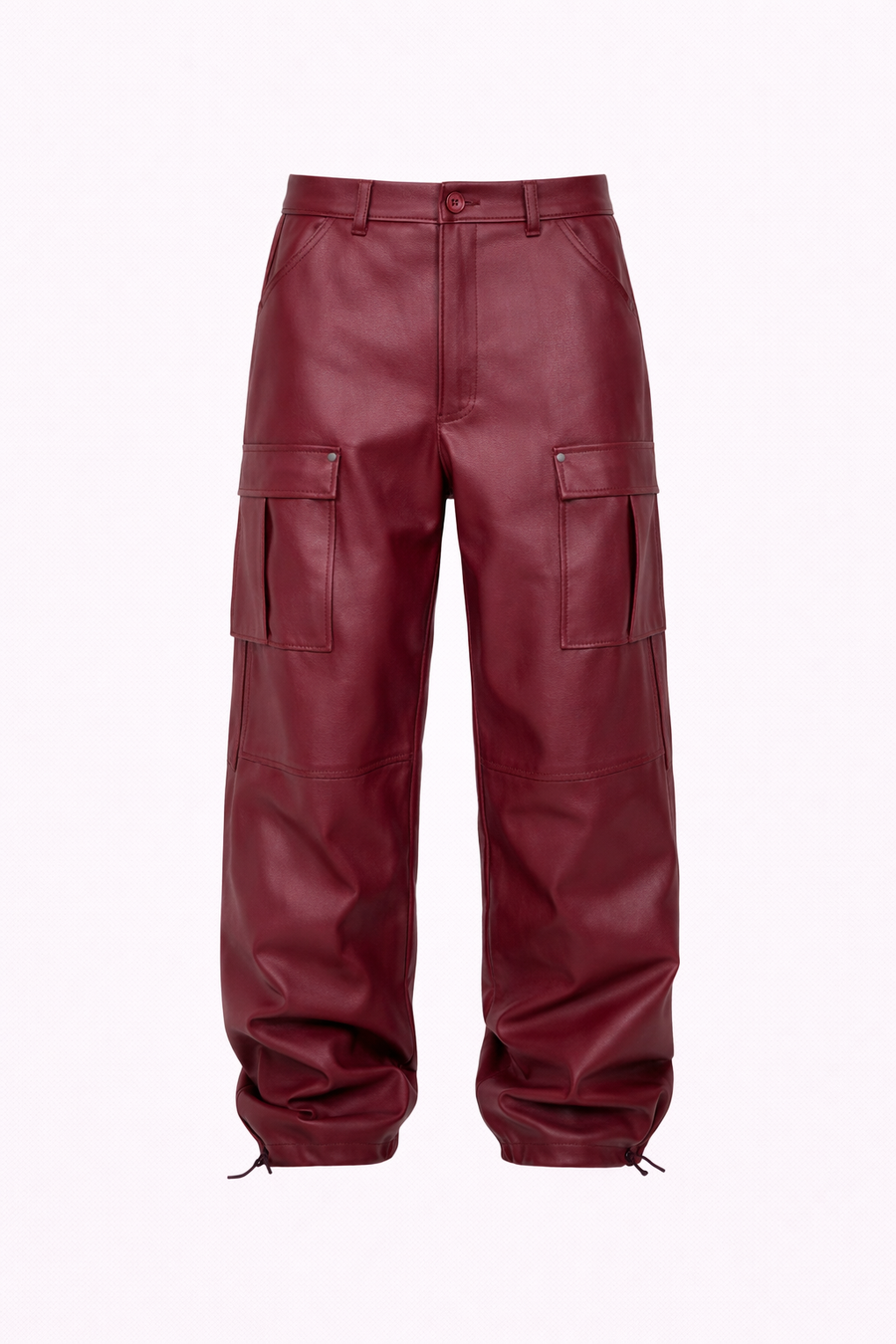 CARGO IN PELLE BORDEAUX