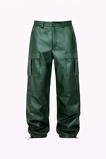 CARGO IN PELLE VERDE - lab22shop