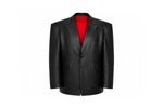 BLAZER OVERSIZE LEATHER - lab22shop