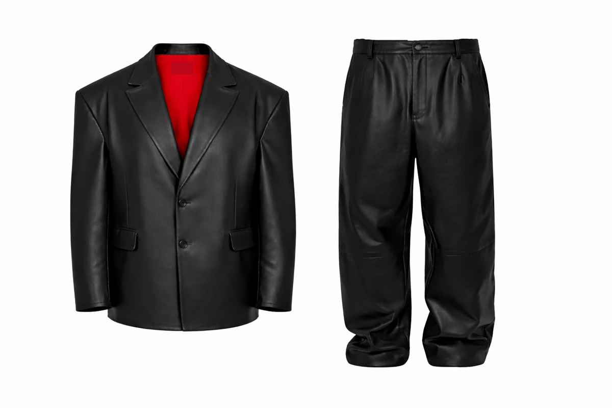 OVERSIZE LEATHER SET