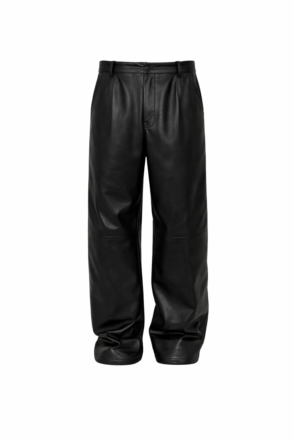 OVERSIZE LEATHER PANTS - lab22shop