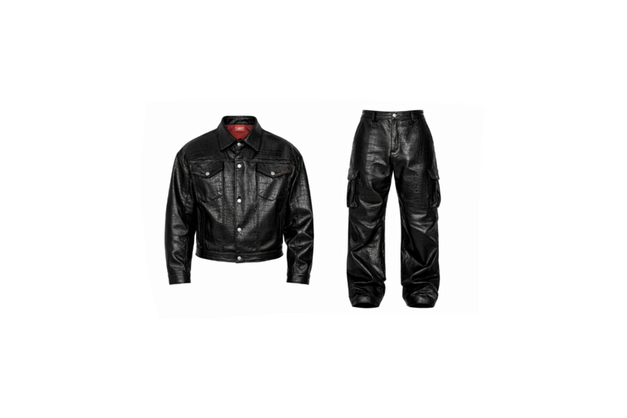 BLACK CROCODILE SET - lab22shop