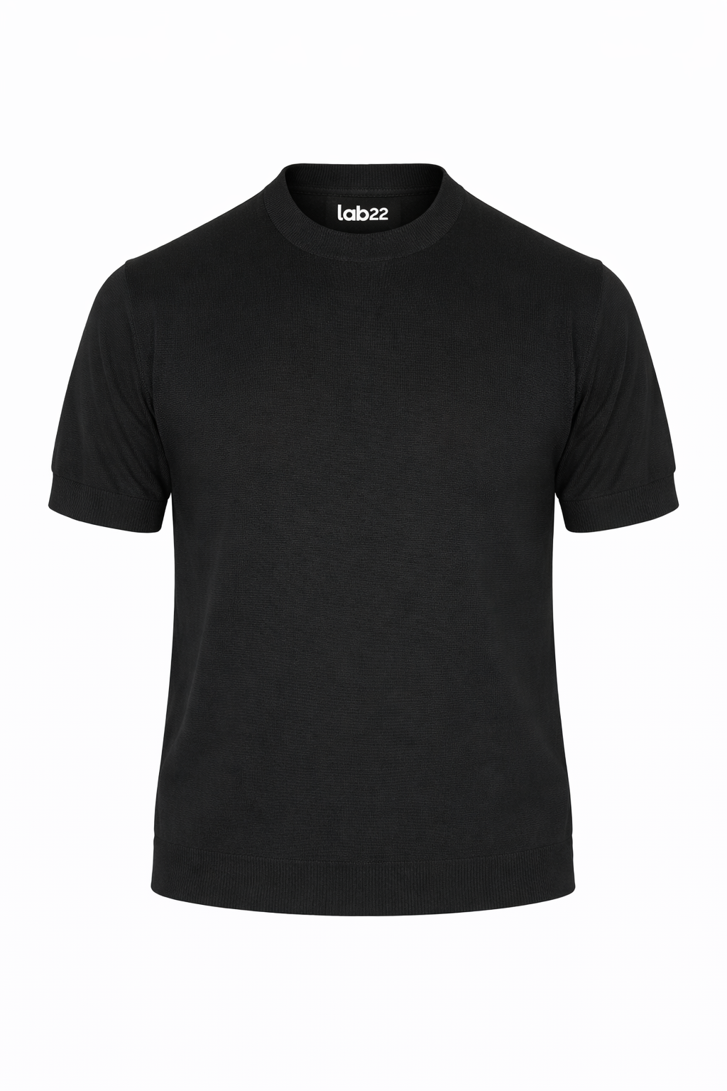 BLACK BASIC TEE