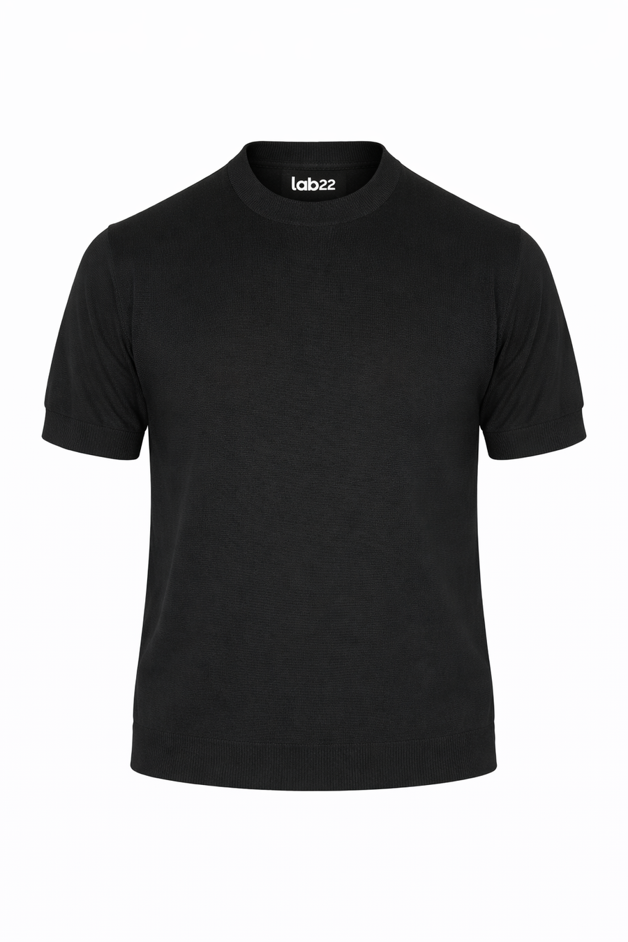 BLACK BASIC TEE
