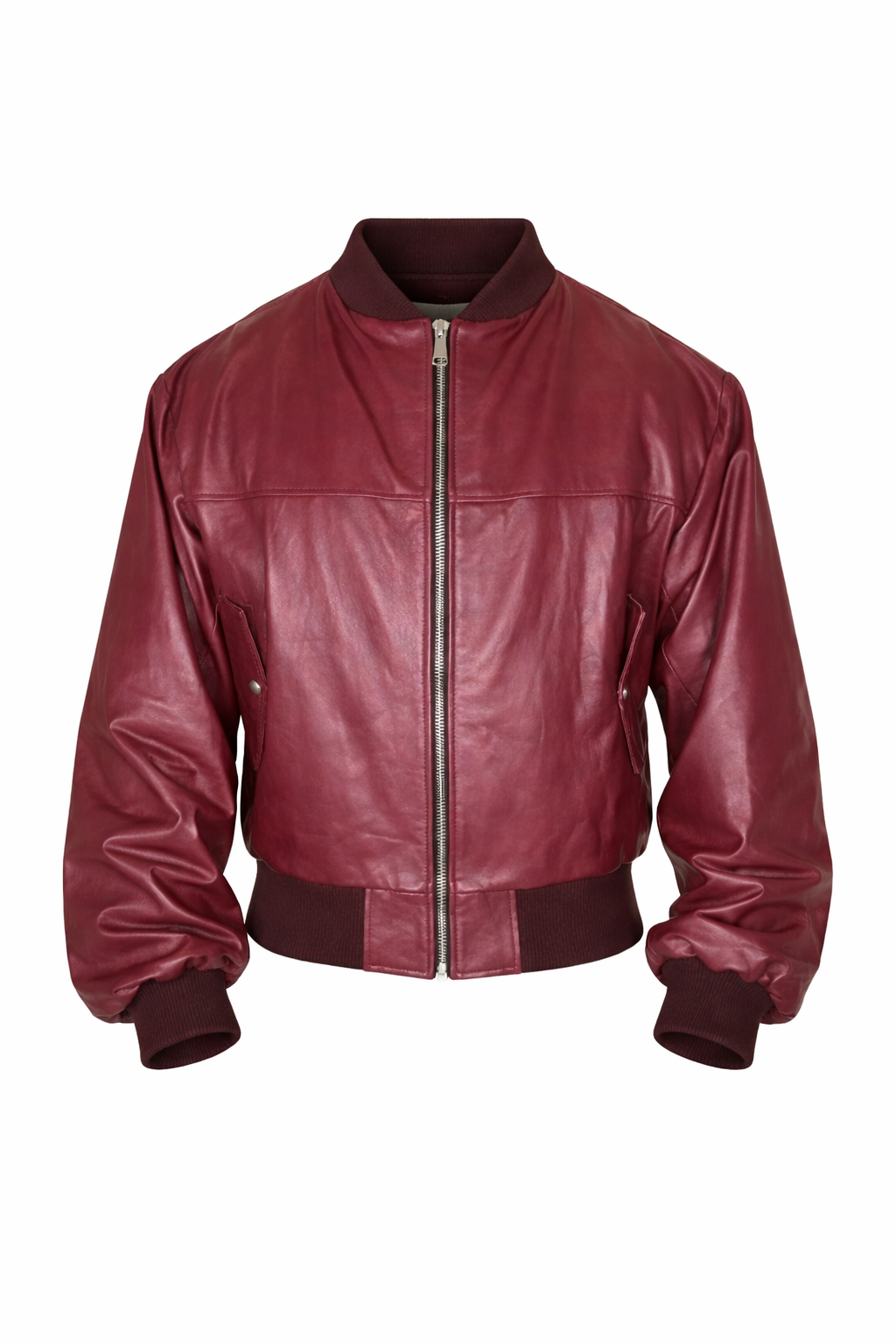 COLLEGE OVERSIZE BURGUNDY