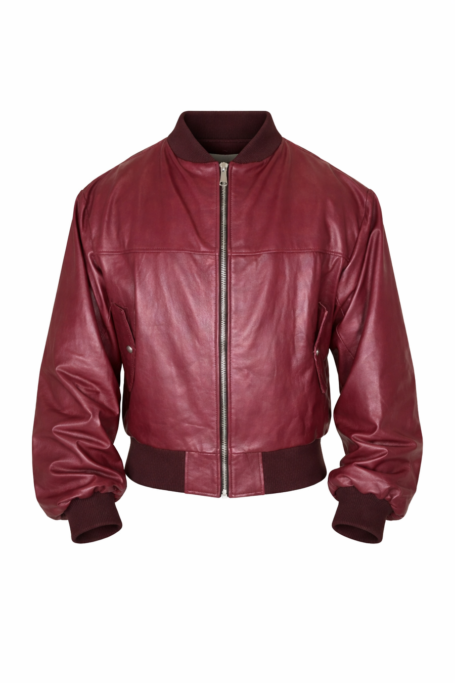 COLLEGE OVERSIZE BURGUNDY