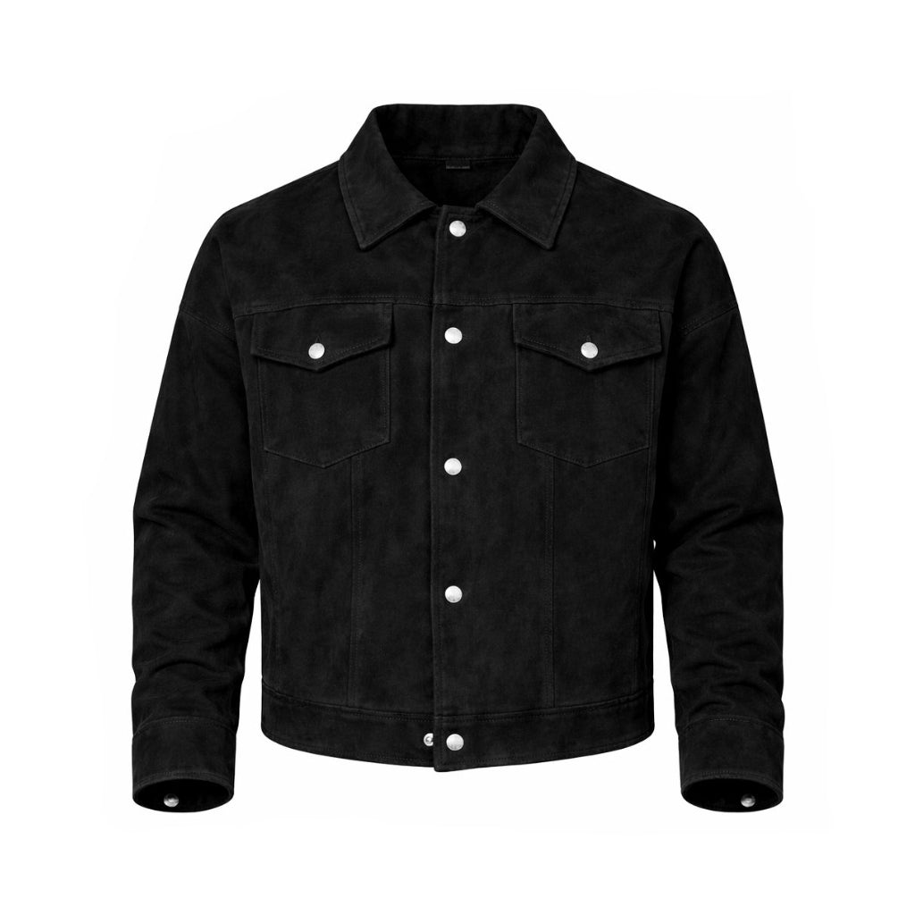 GIACCA IN PELLE SCAMOSCIATA