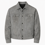 GIACCA IN PELLE SCAMOSCIATA - lab22shop