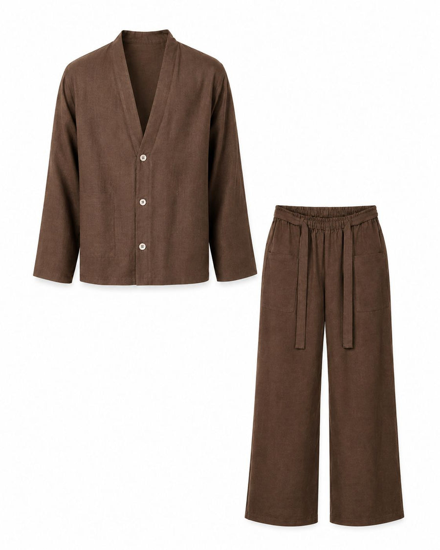 COORDINATO IN LINO