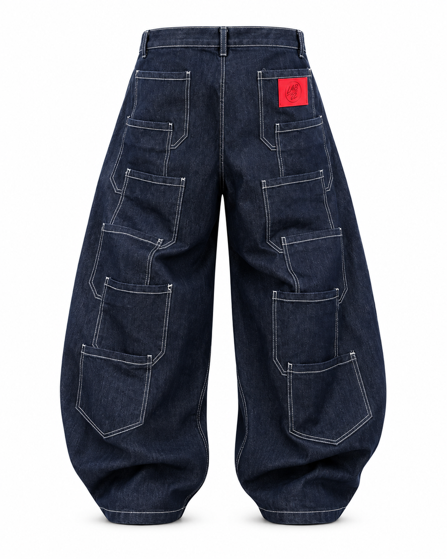 JEANS BALLOON LAVAGGIO ZERO TASCONI