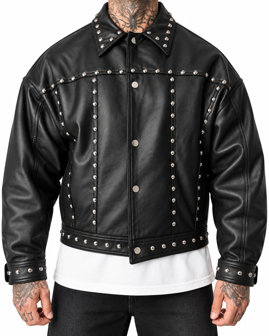 BLACK JACKET BORCHIATO