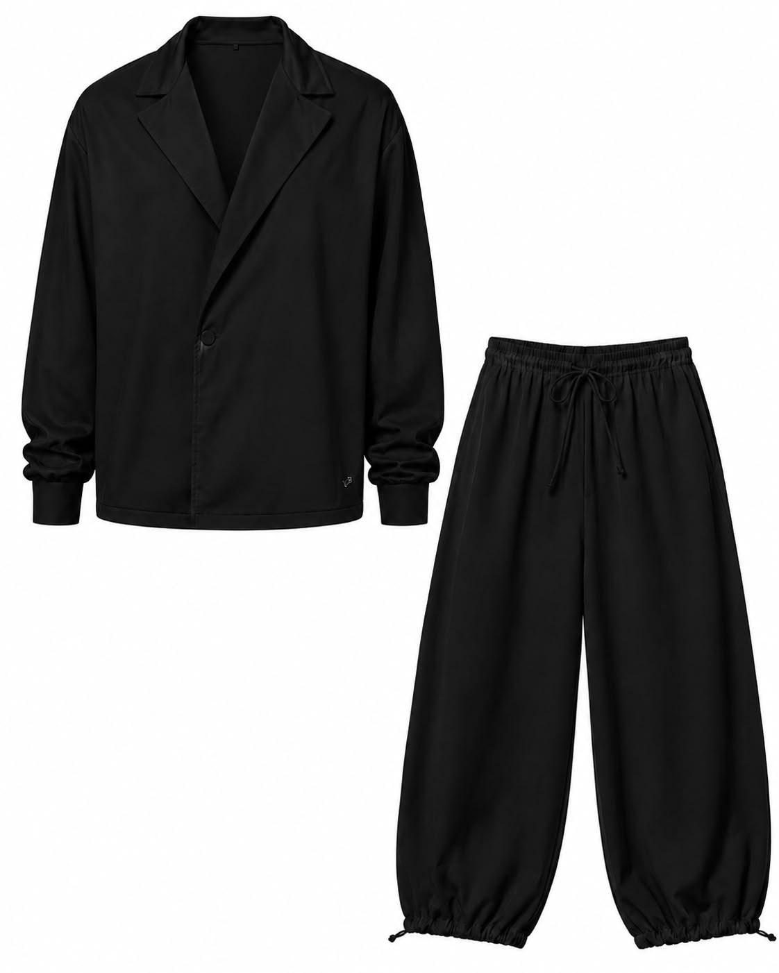 COORDINATO CAPRI COTONE BLACK
