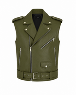 GILET BIKER VERDE - lab22shop