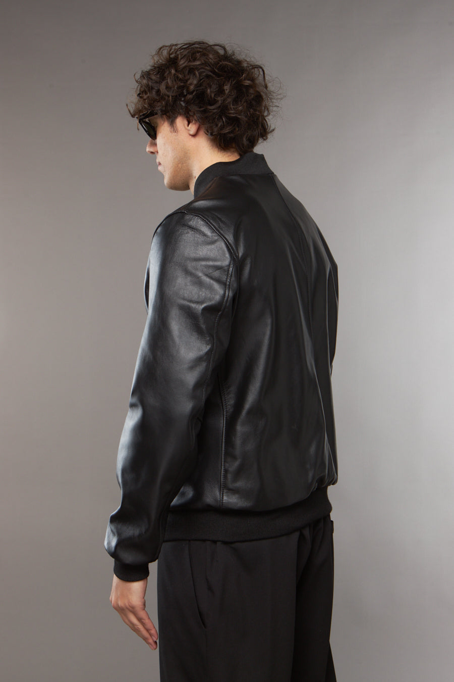 COLLEGE NAPPA NERO - lab22shop