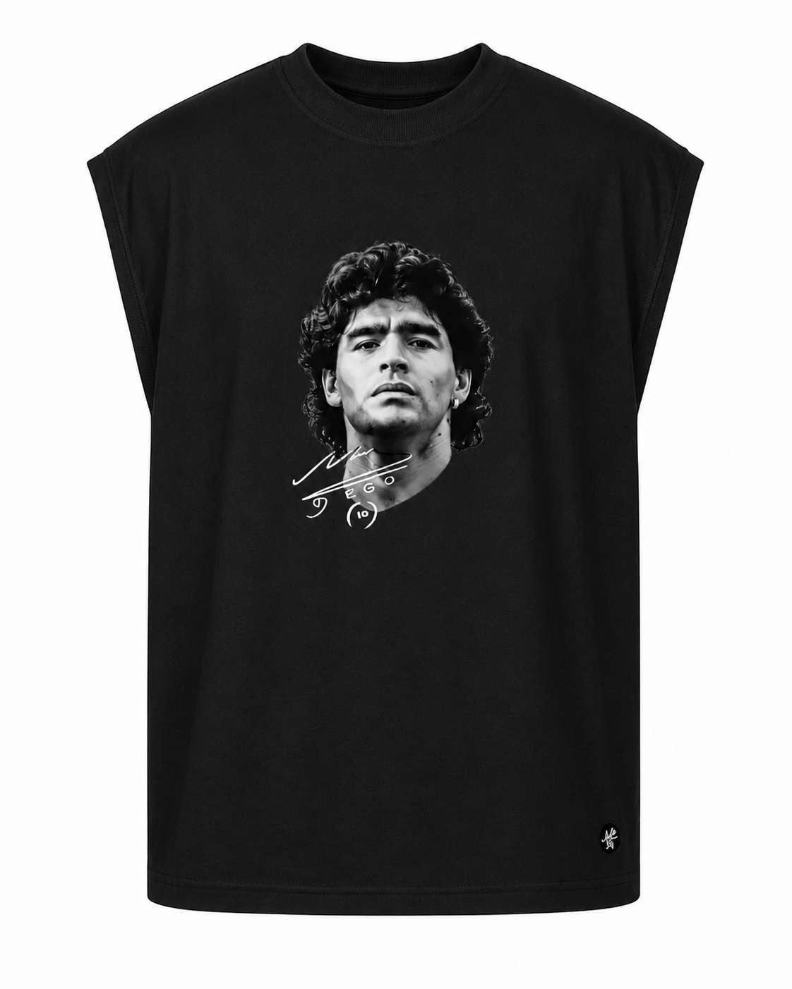 CANOTTA SANTA MARADONA BLACK - lab22shop