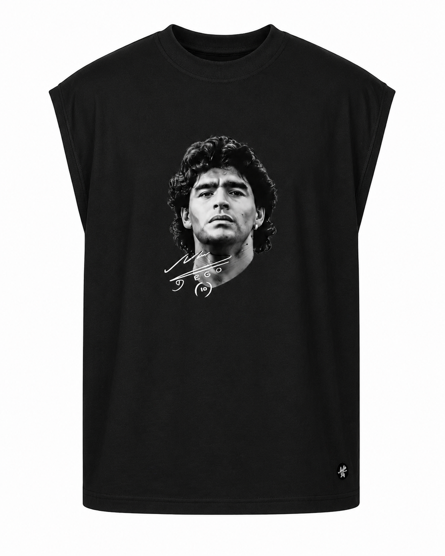 CANOTTA SANTA MARADONA BLACK - lab22shop