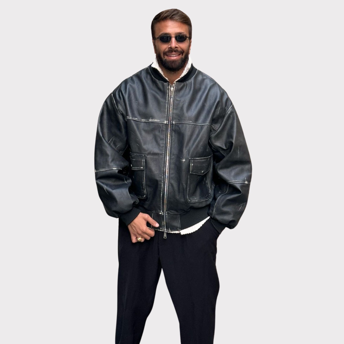 GIACCA IN PELLE GP08 - lab22shop