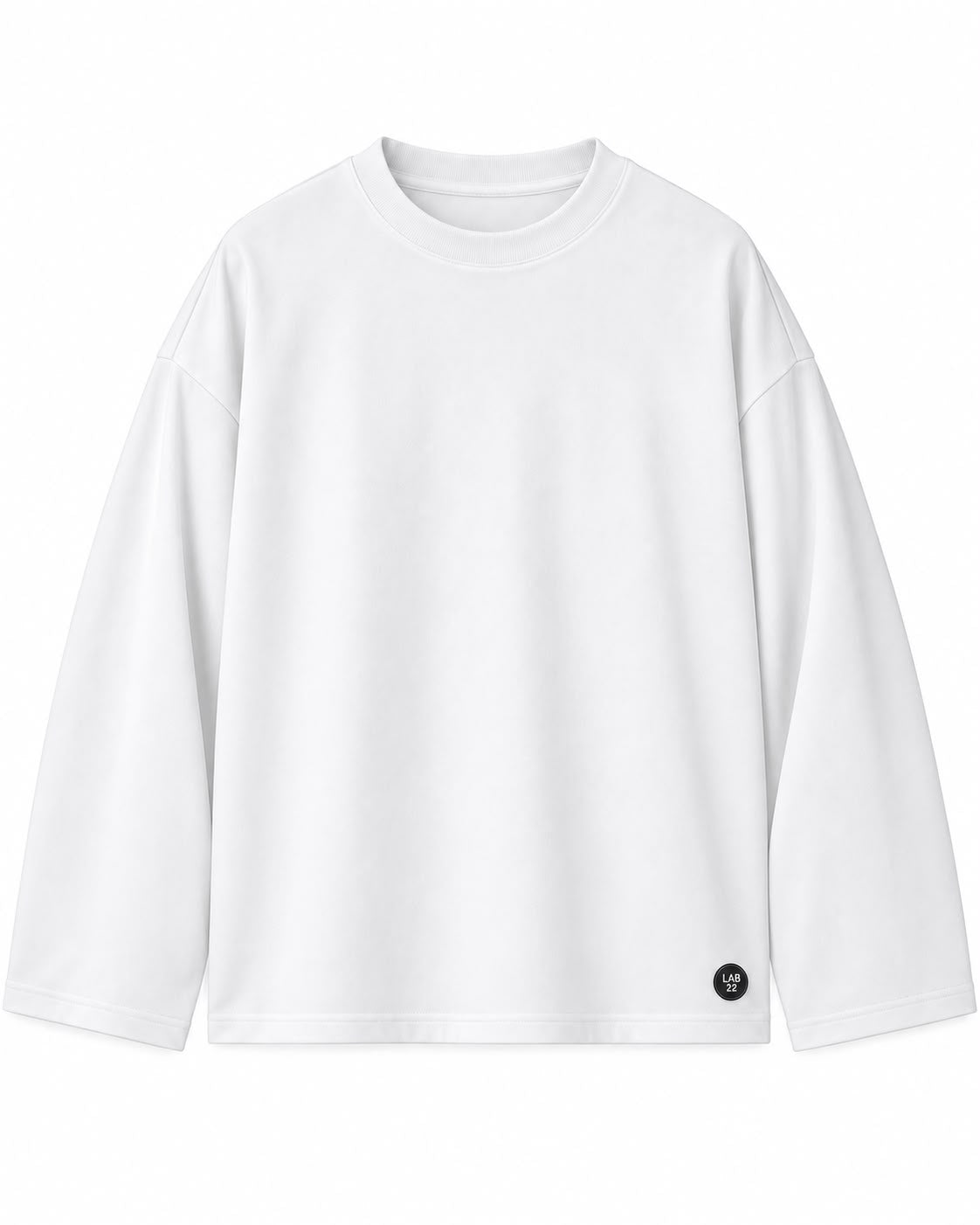 T-SHIRT OVERSIZE MANICHE LUNGHE - lab22shop