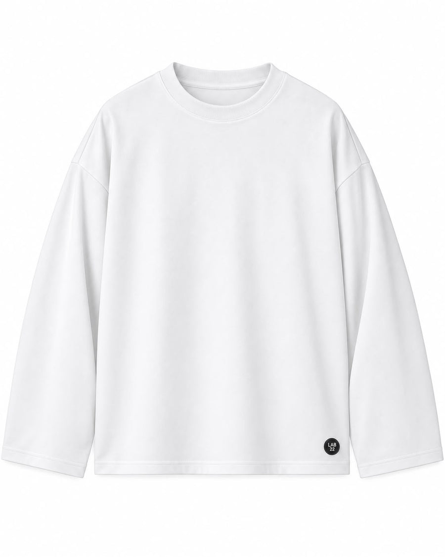 T-SHIRT OVERSIZE MANICHE LUNGHE
