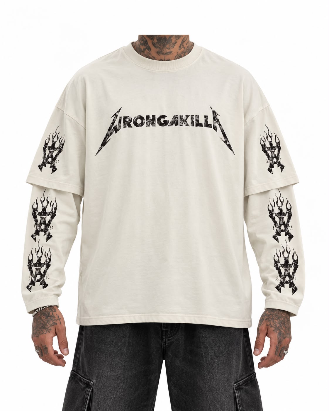 T-SHIRT IN JERSEY CON STAMPA