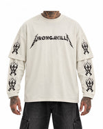 T-SHIRT IN JERSEY CON STAMPA