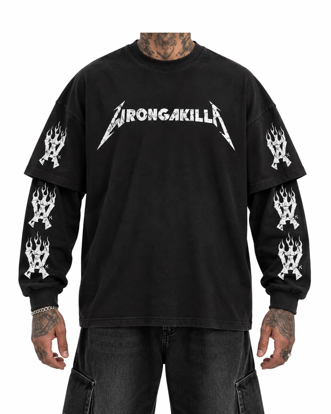T-SHIRT IN JERSEY CON STAMPA