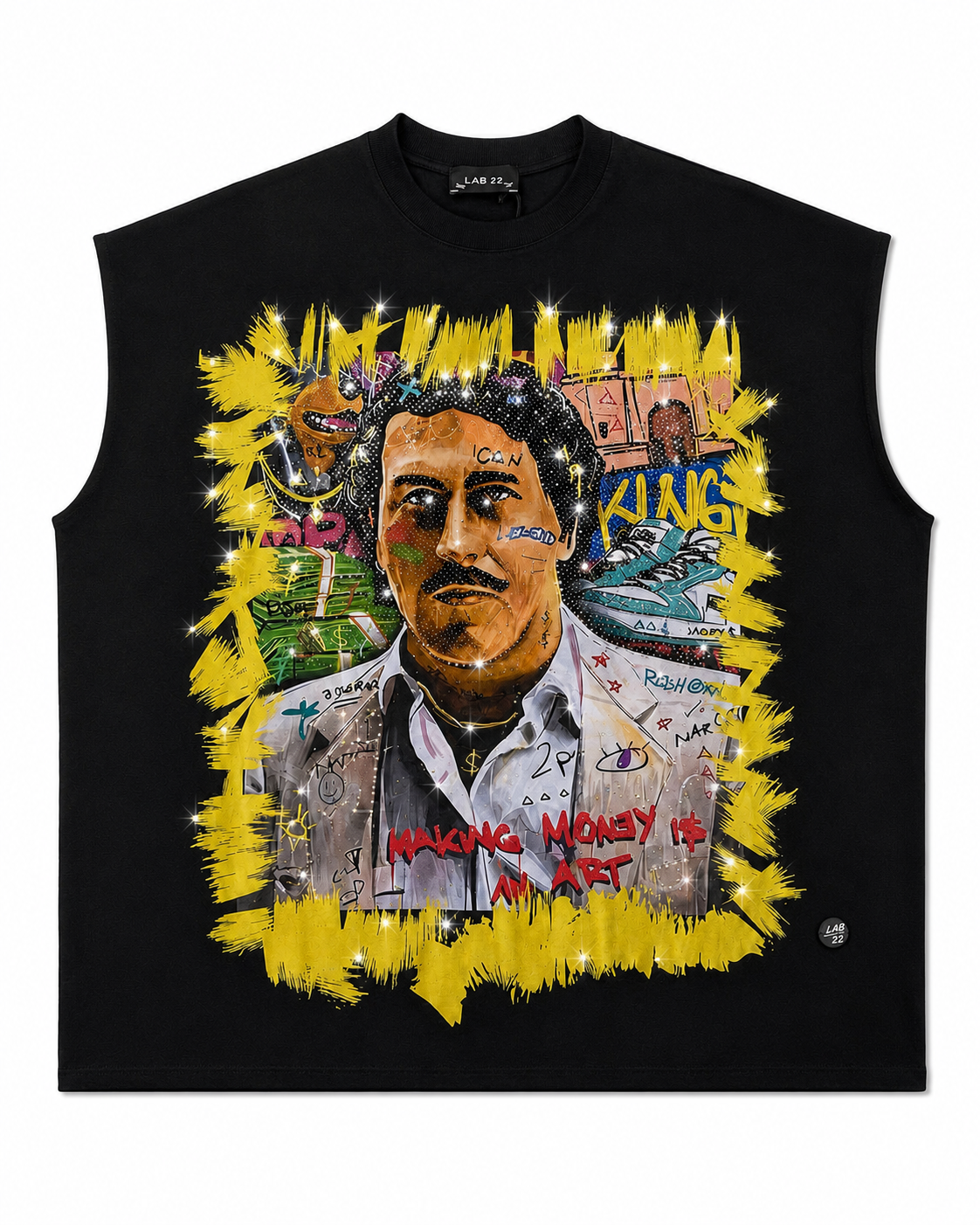 CANOTTA ICONIC PABLO ESCOBAR BLACK