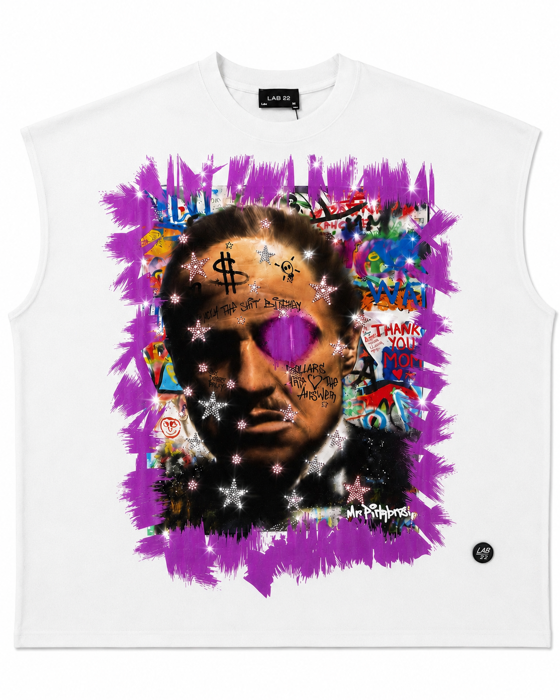 CANOTTA ICONIC MARLON BRANDO WHITE