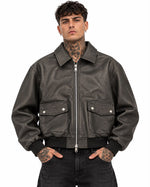 BLAZER SCHOTT EFFETTO SLAVATO