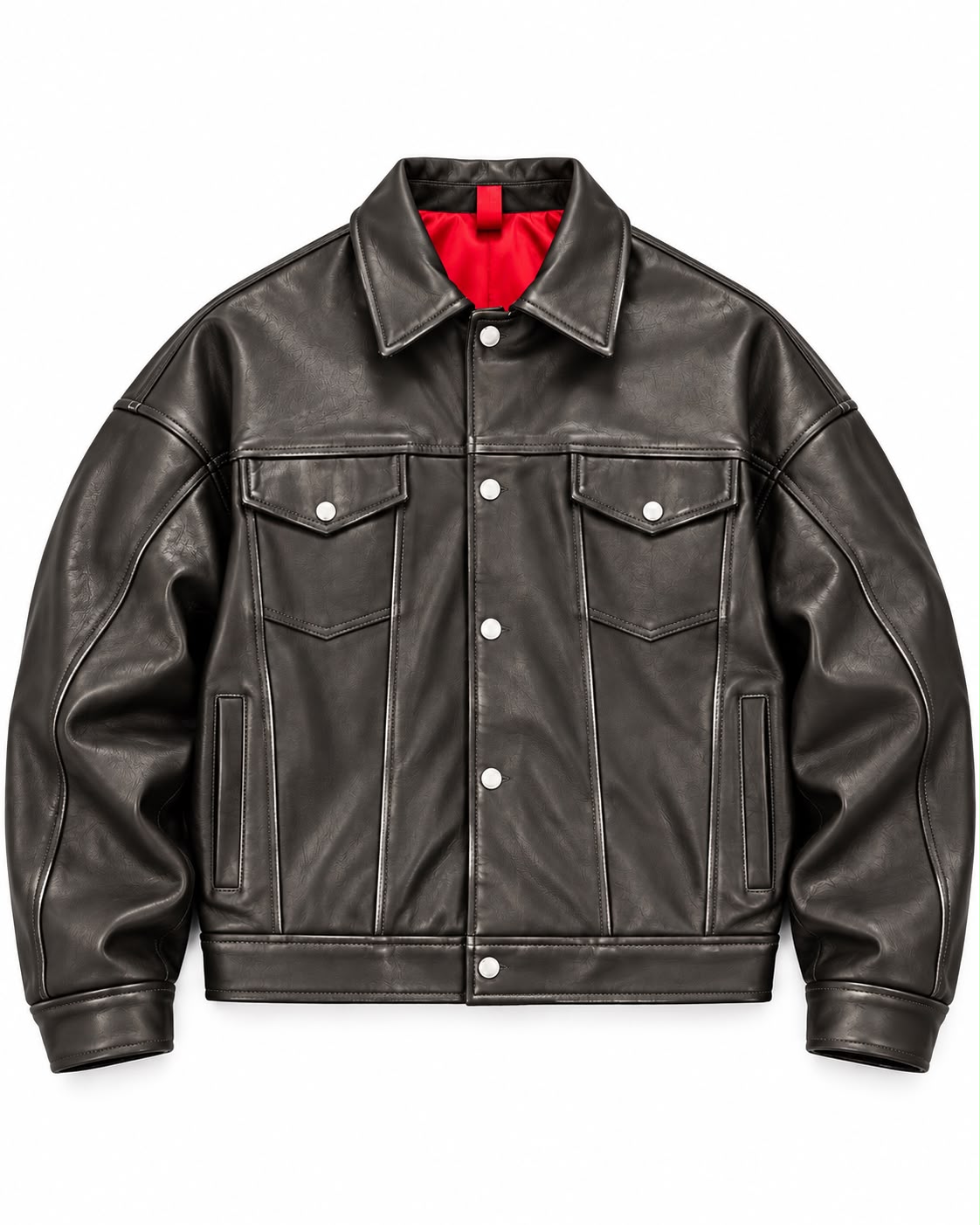 BLACK JACKET EFFETTO VINTAGE