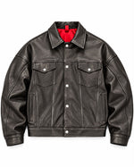 BLACK JACKET EFFETTO VINTAGE