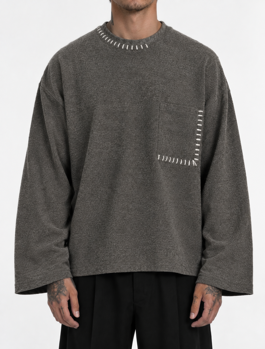 LONGSLEEVE IN LANA MOHAIR