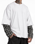 T-SHIRT OVERSIZE DOPPIA MANICA