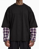 T-SHIRT OVERSIZE DOPPIA MANICA