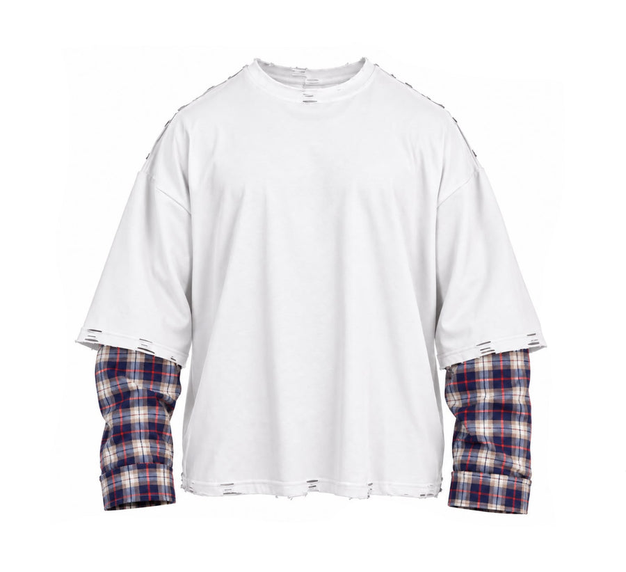 T-SHIRT OVERSIZE DOPPIA MANICA