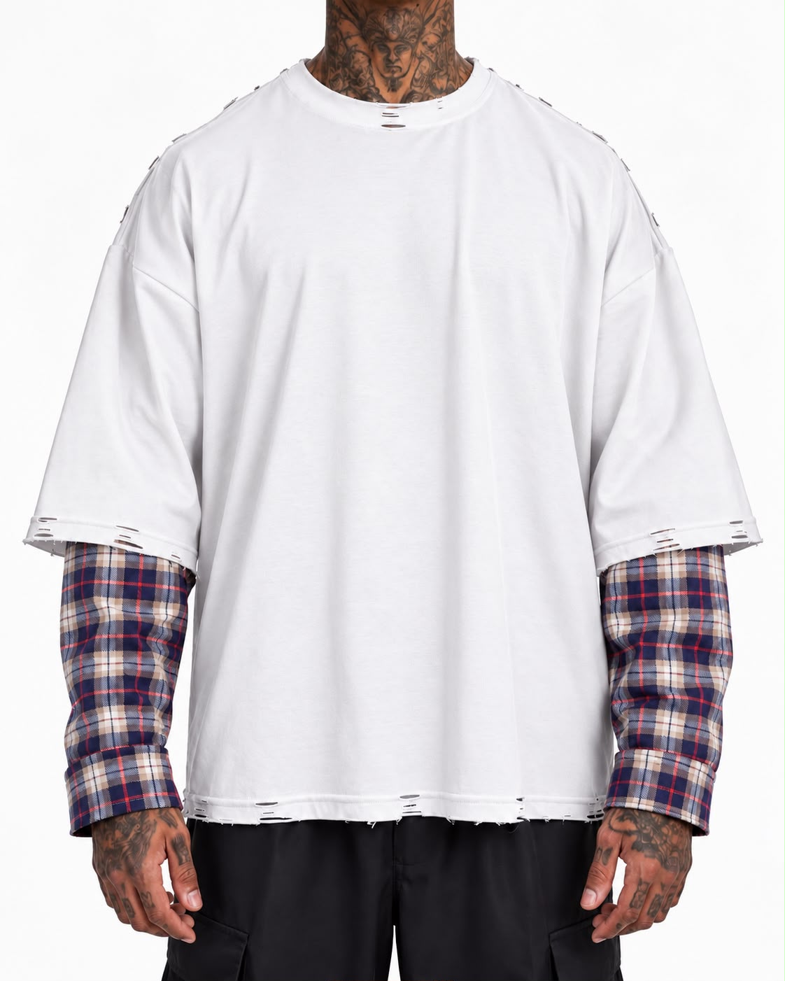 T-SHIRT OVERSIZE DOPPIA MANICA