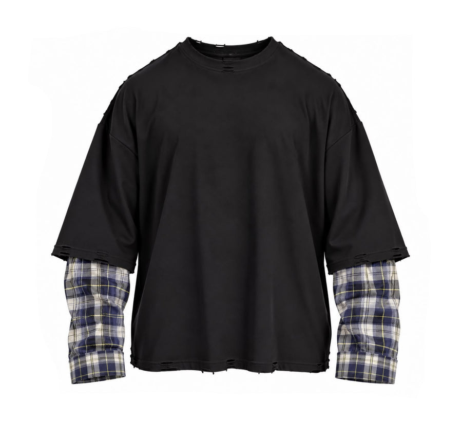 T-SHIRT OVERSIZE DOPPIA MANICA