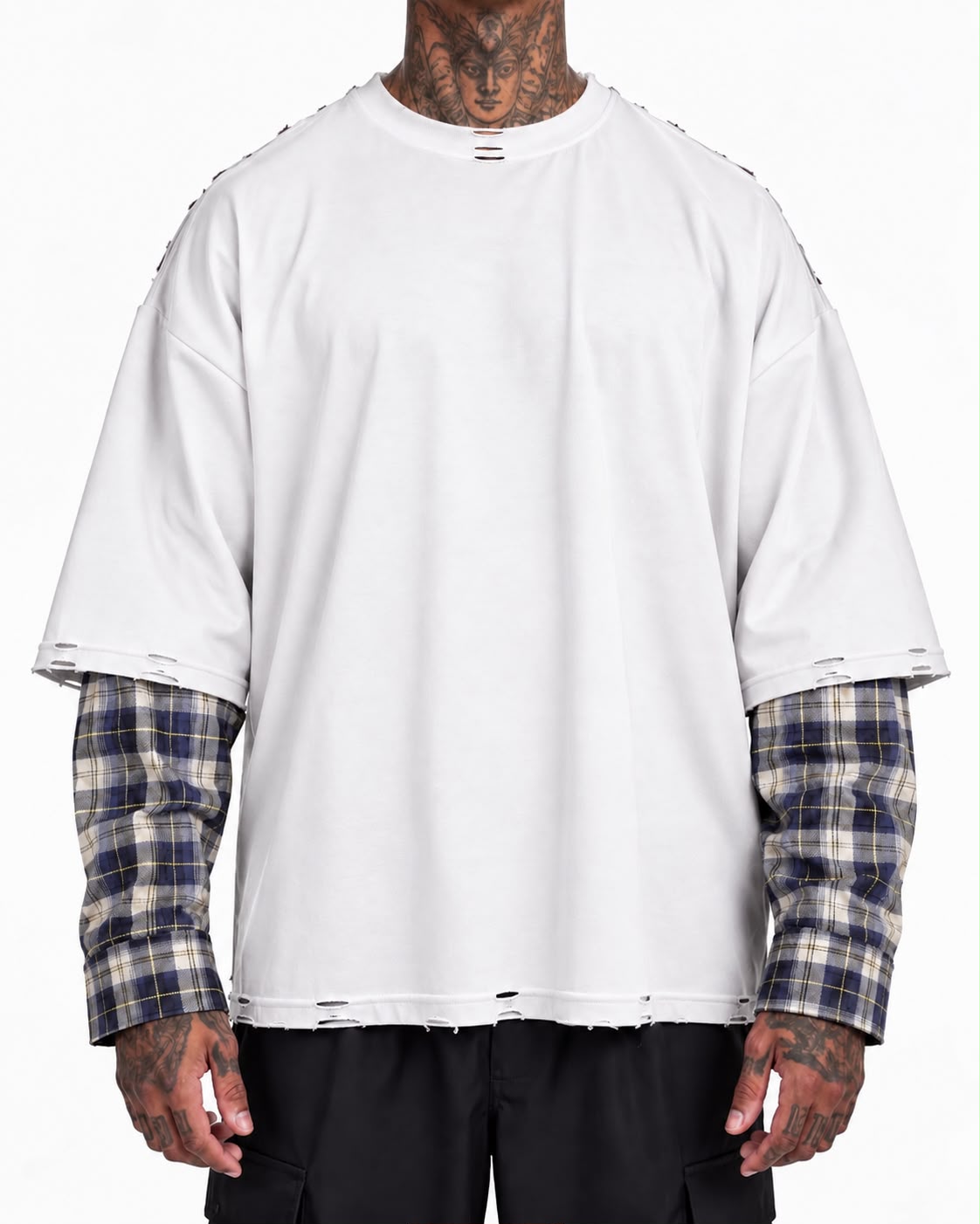 T-SHIRT OVERSIZE DOPPIA MANICA