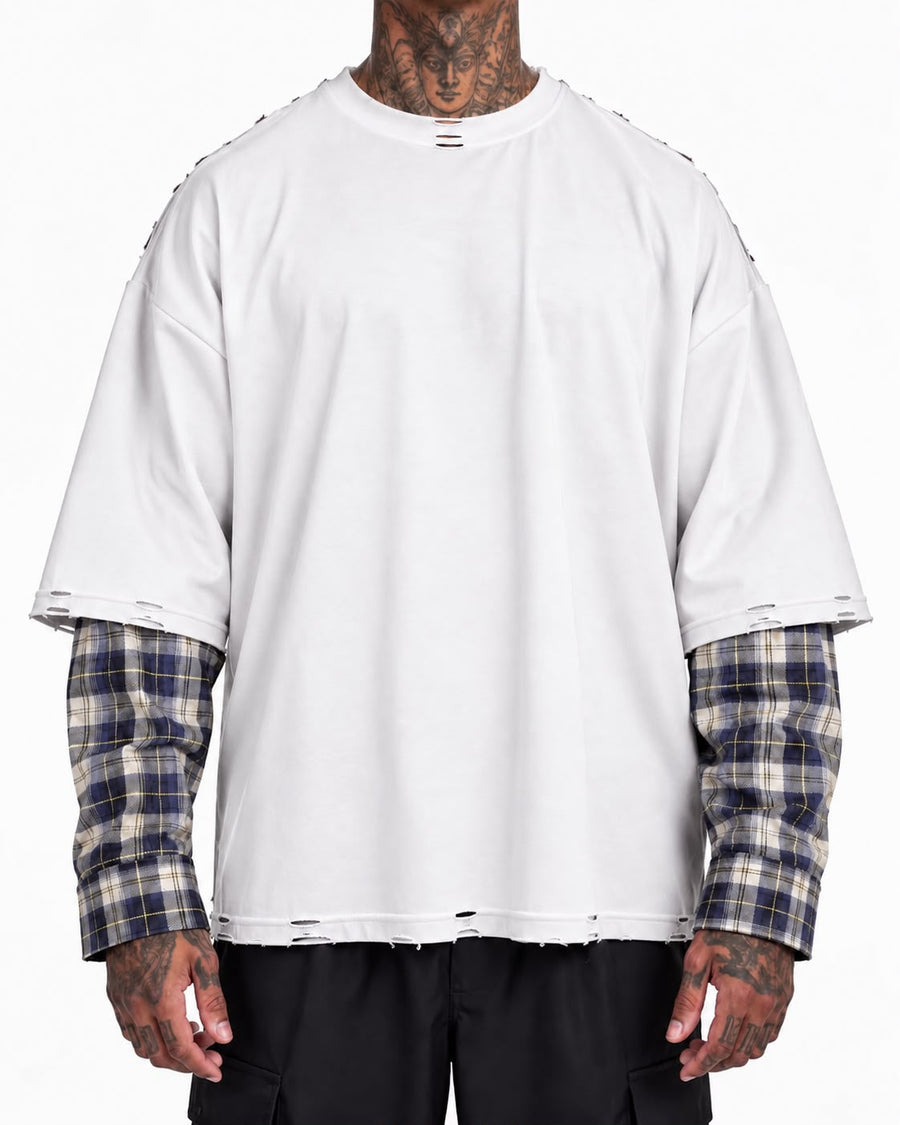 T-SHIRT OVERSIZE DOPPIA MANICA
