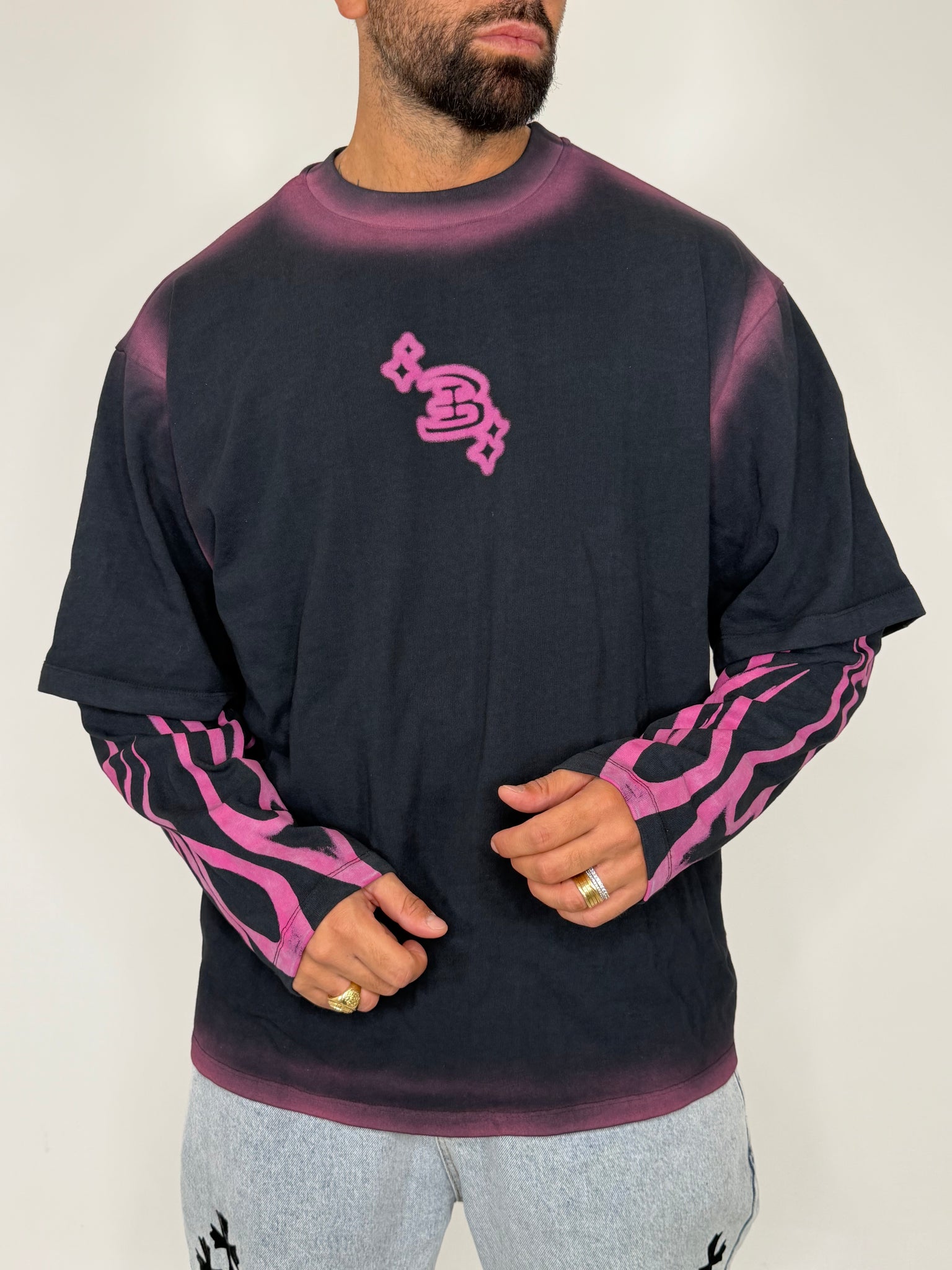 Long Sleeve Black Island