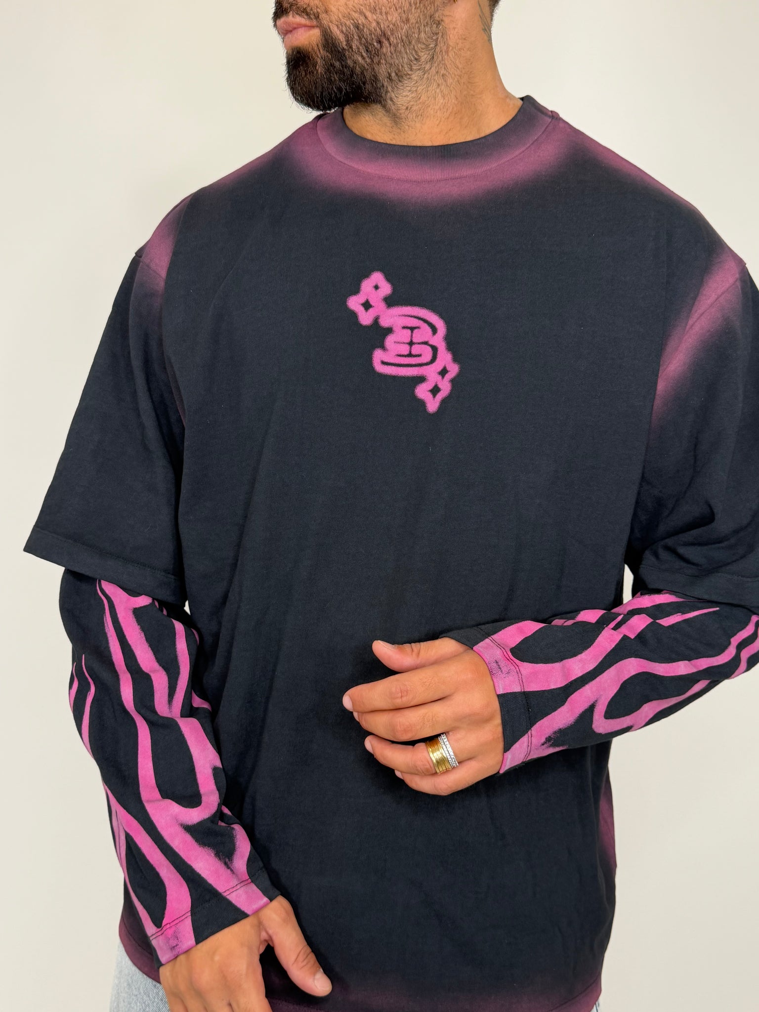 Long Sleeve Black Island