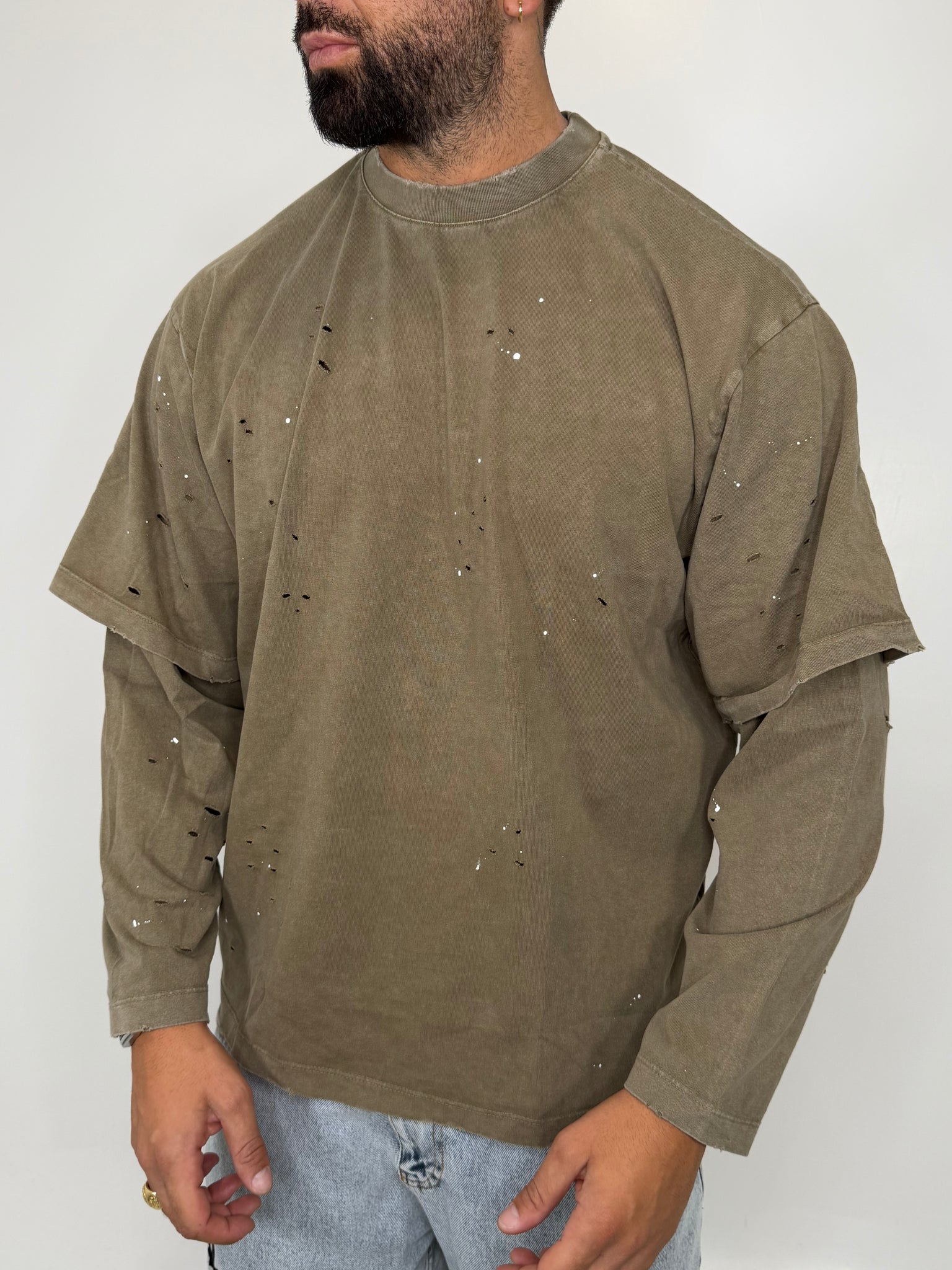 Long Sleeve Paint Dot