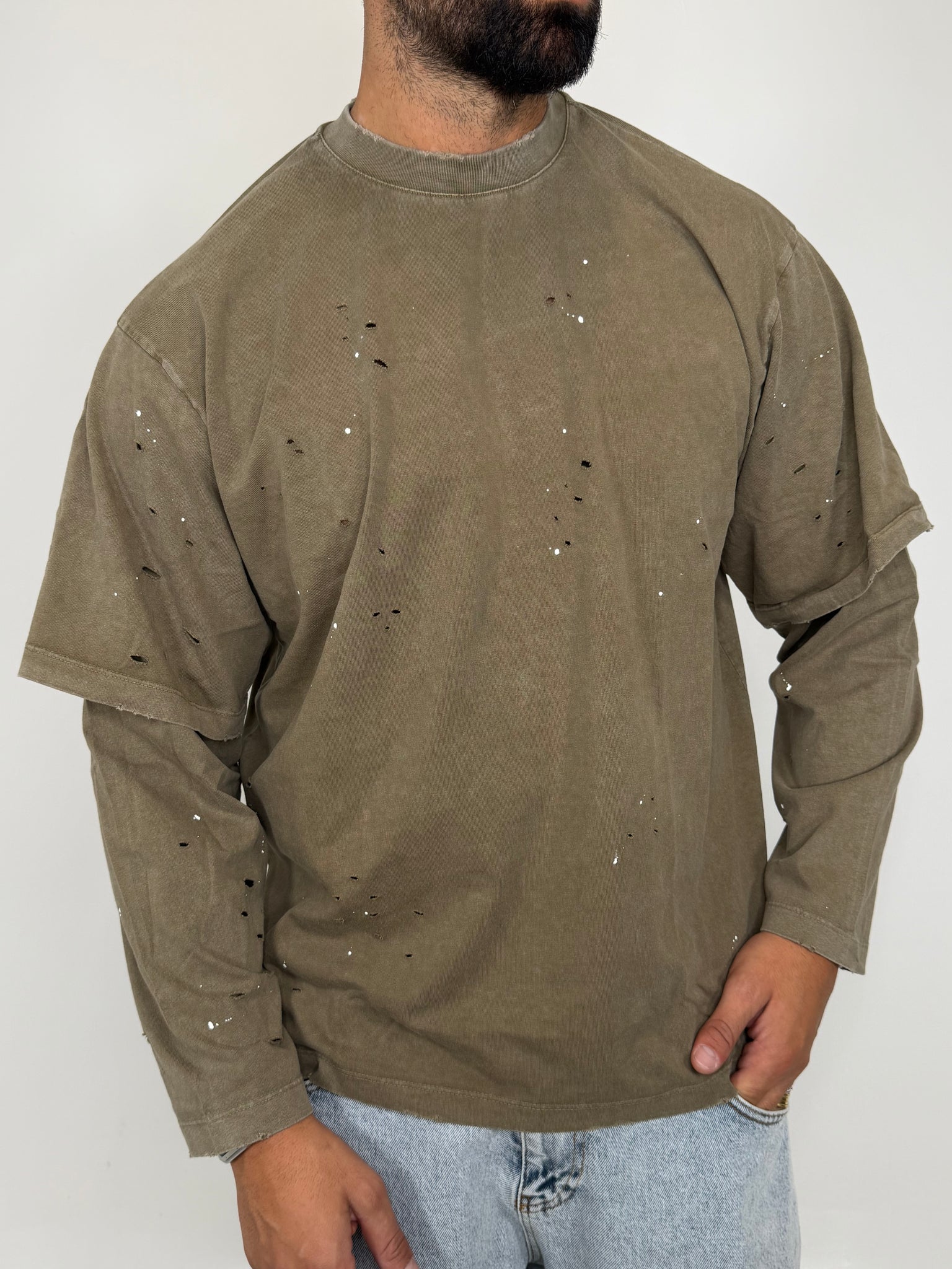 Long Sleeve Paint Dot