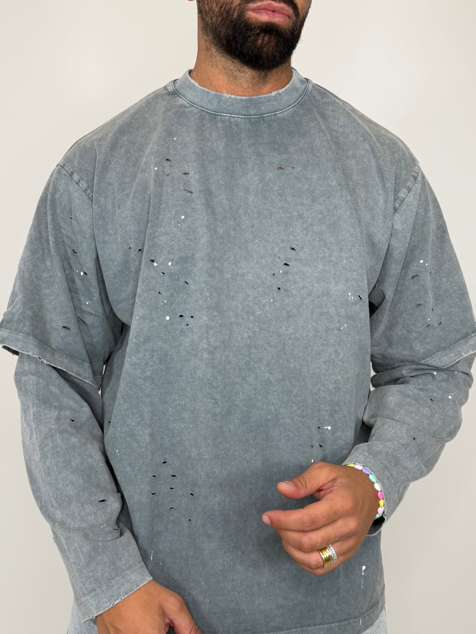 Long Sleeve Paint Dot