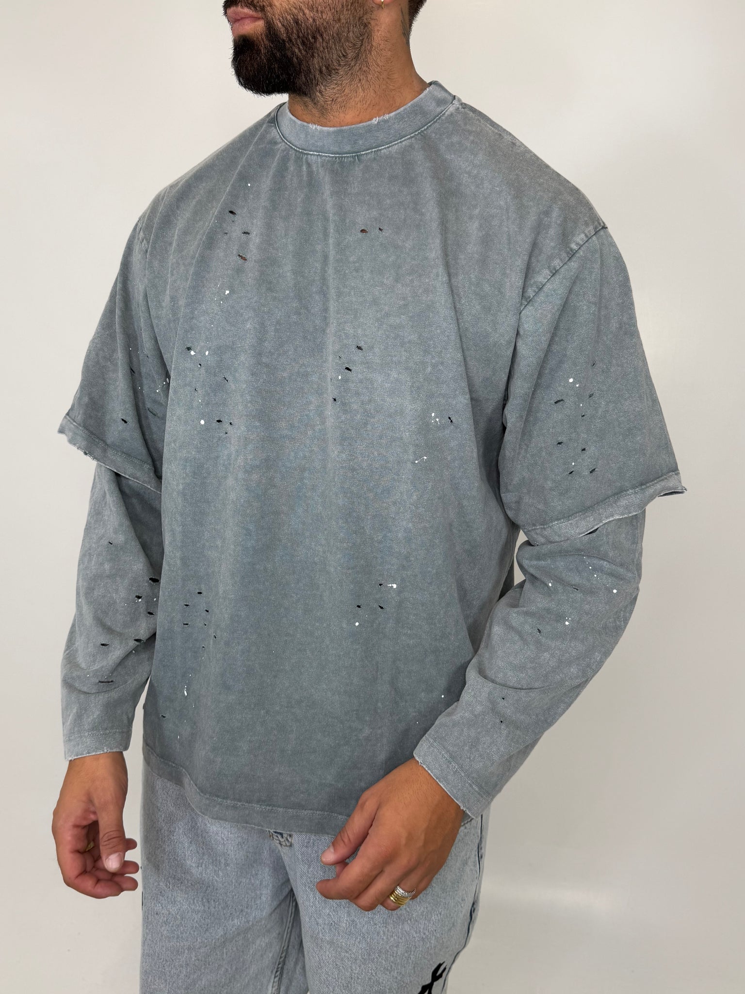 Long Sleeve Paint Dot