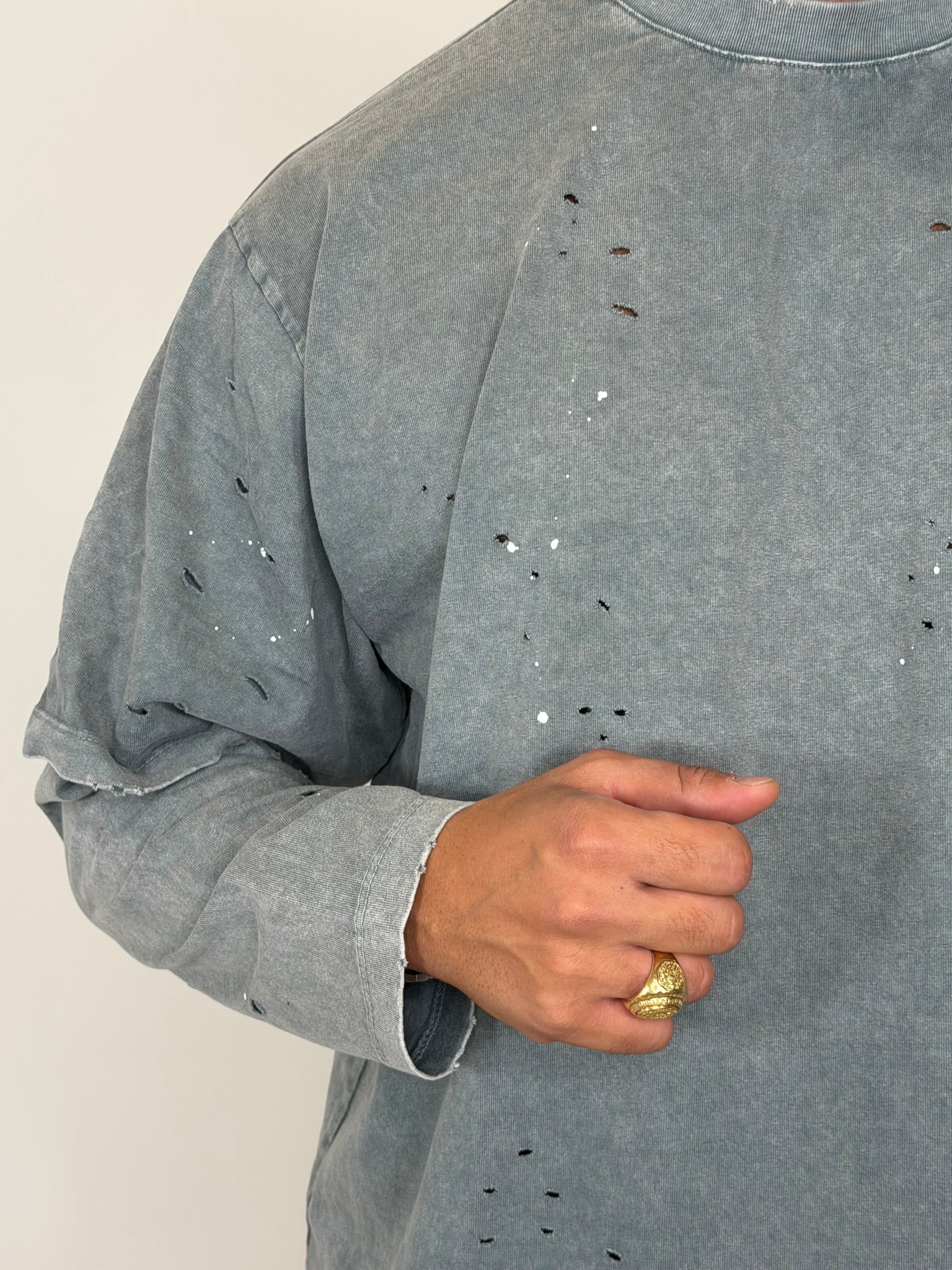 Long Sleeve Paint Dot